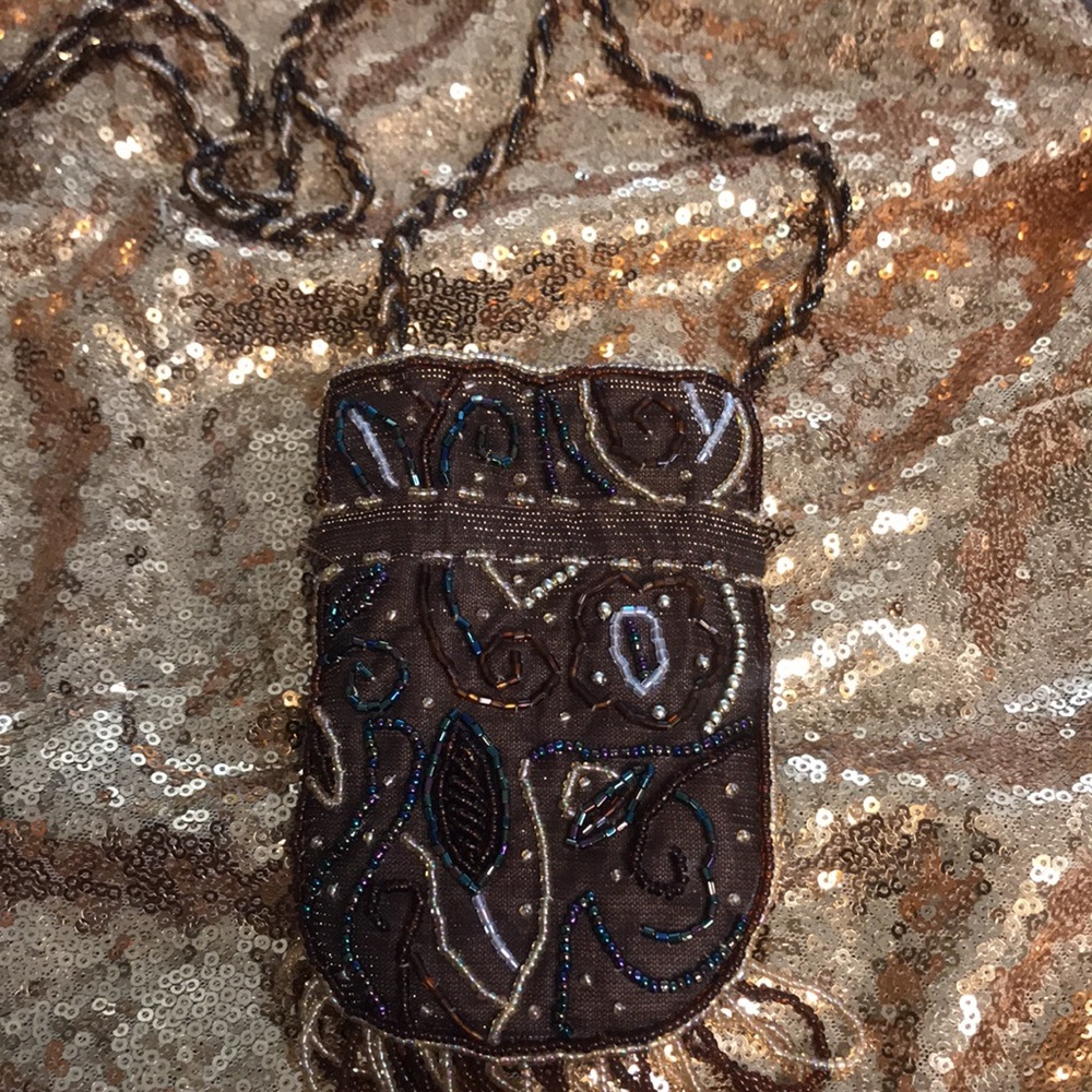 Beaded clutch bag - Picture 5 of 6